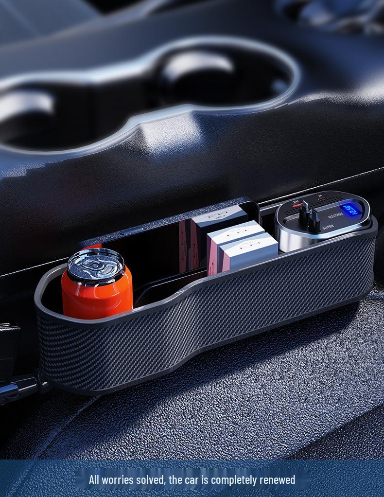 12th Gen Multifunctional Storage Box with Digital Display & Wireless Fast Charging