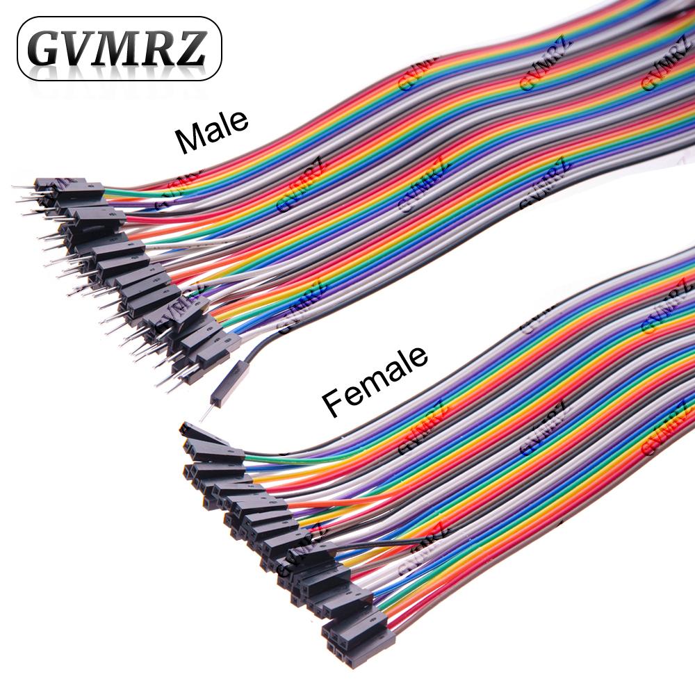 Dupont Cable Kit 10CM 20CM 30CM  Male to Male Female to Female Male to Female Jumper Wires for Arduino Raspberry P