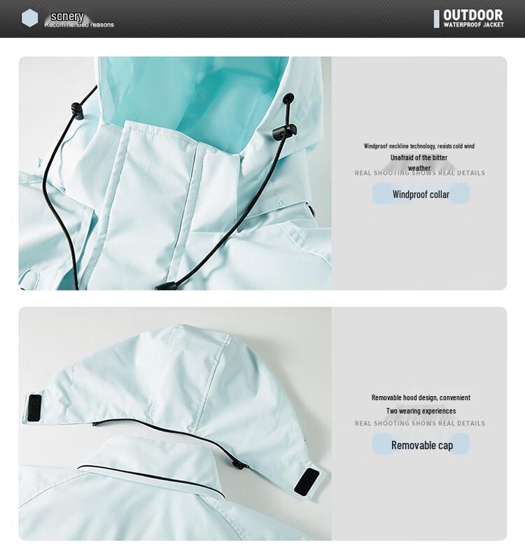 Firstview Unisex 3-in-1 Outdoor Jacket FV25D1584