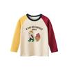 Brand Foreign Trade Korean-Style Children's Clothing, New Spring Collection, Children's Long-Sleeve T-Shirt, Girls' Cartoon Pure Cotton Base Shirt