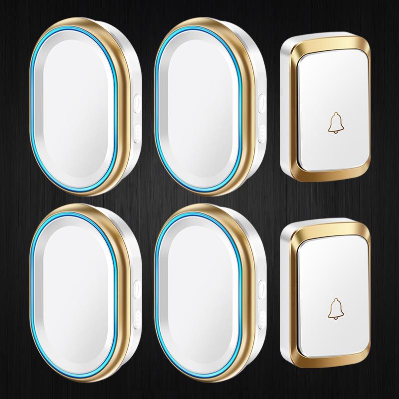 Smart Waterproof Wireless Doorbell with Ultra-Long Range and Ding-Dong Caller, Ideal for Home and Elderly Use
