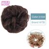 Synthetic Curly Straight Hair Messy Buns Female Hair Rings Fluffy Hair Pans Invisible Natural Seamless Donut Chignon Accessories