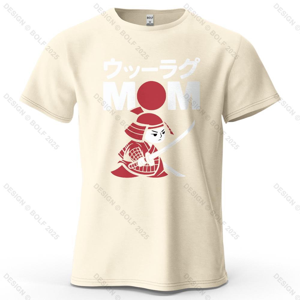 

Samurai Warrior Printed Men s T-Shirt 100% Cotton Oversized Traditional Graphic Tees for Women Tops Tees Streetwear 4XL