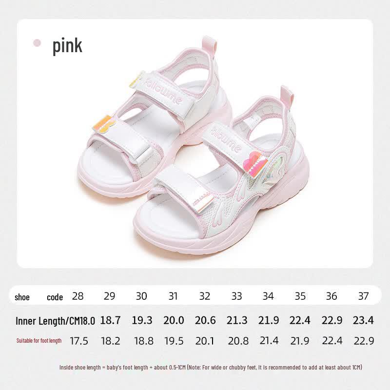 Fuluomi Girls' Summer Beach Sandals