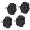 356A0014 Lock Knob Set of 4 for Bakflip MX4 G2 Truck Bed Cover Replacement Parts Enhances Security and Functionality