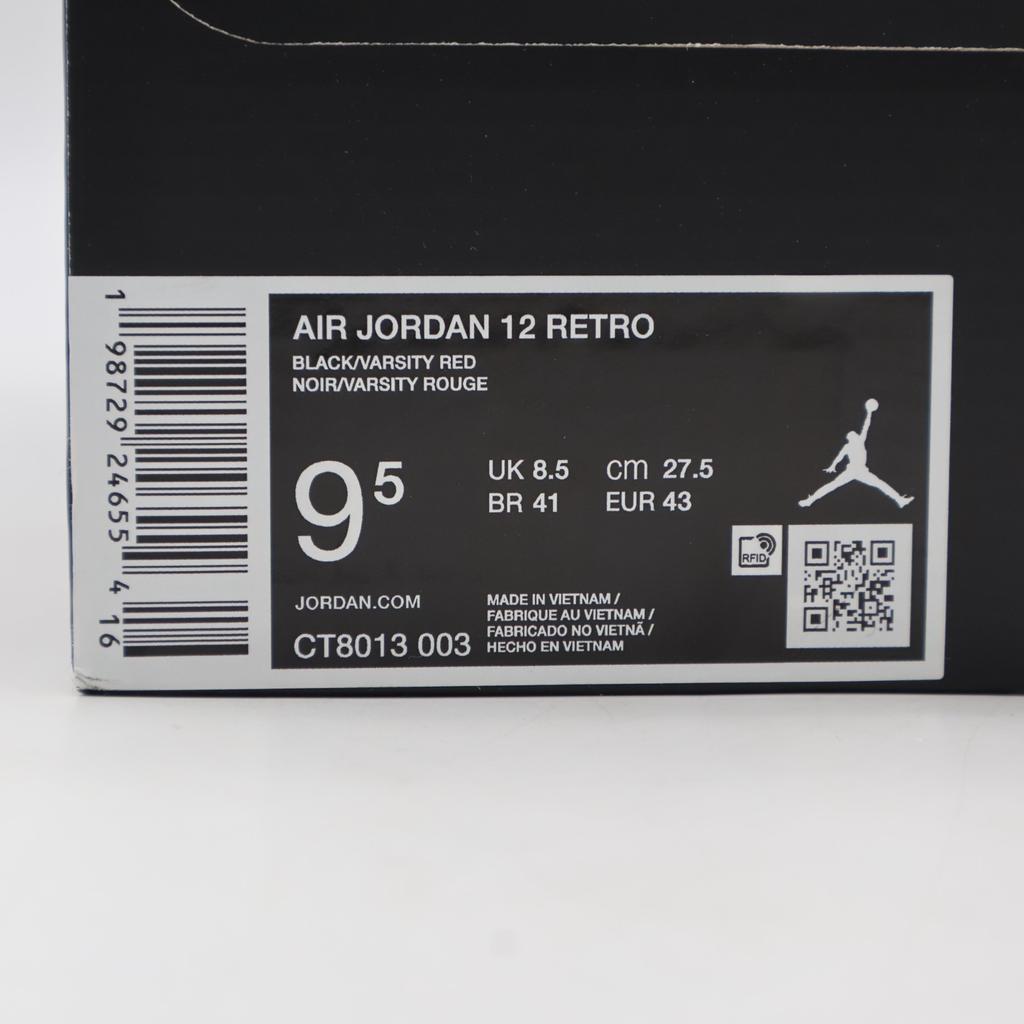 CT8013-003 Nike Air Jordan 12 Retro "Bloodline" (de los hombres)