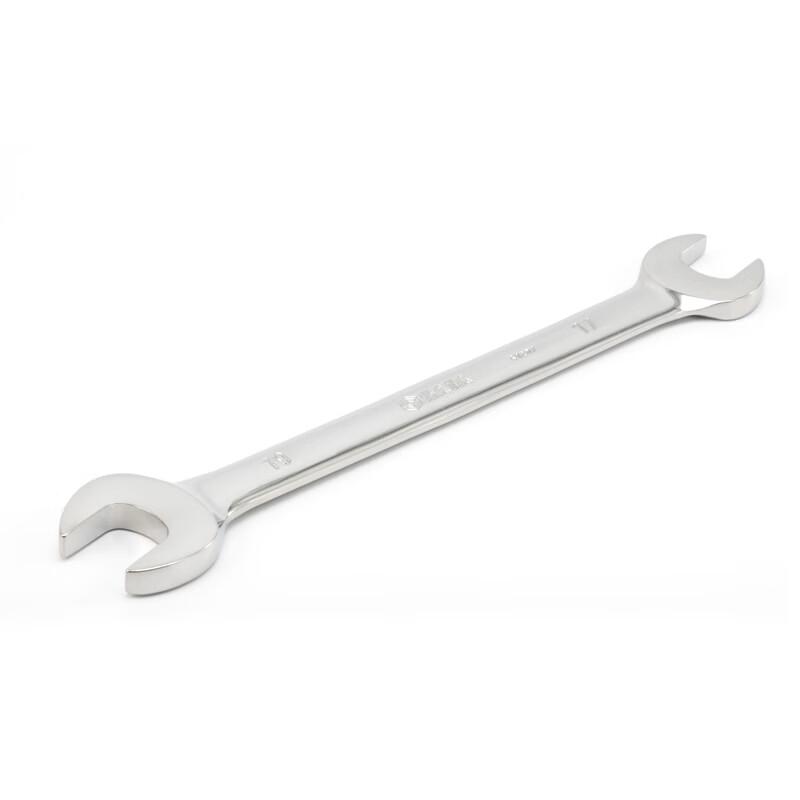 SATA 10-Piece Fully Polished Double Open-End Wrench Set