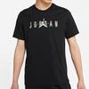 Jordan Sport T Shirts Men's Black Crew Neck Moderate Straight Fit CZ8084-010