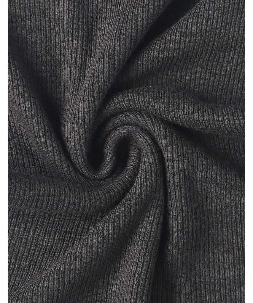 Amphi Warm Lightweight Ribbed BL Women's Innerwear, Material, 3/4 Length, UWF659,