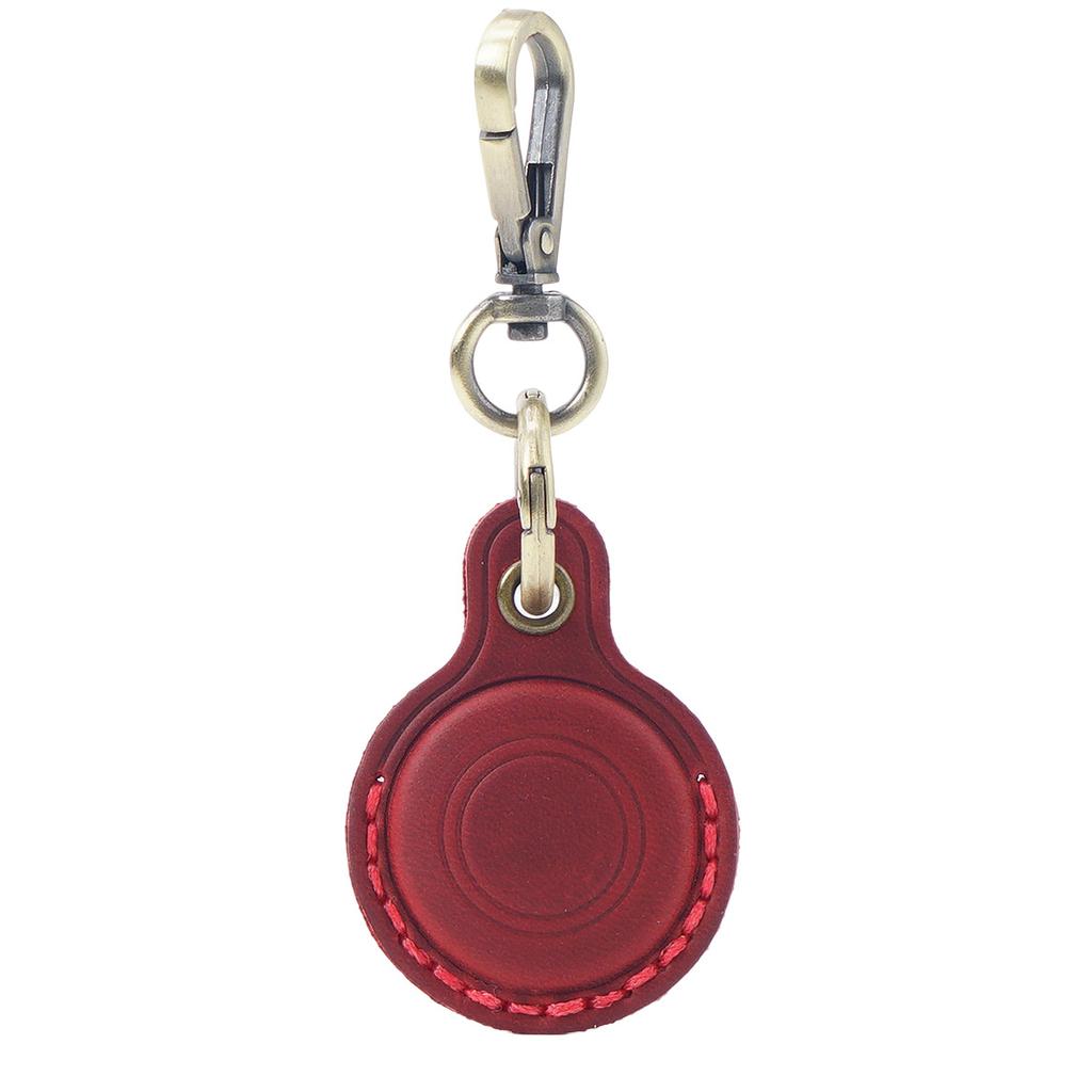 Suitable For AirTag Anti Loss Protective Case Accurately Matched With Cowhide Luggage Accessories Positioning Tracker