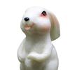 Artistic Rabbit Figurine Craft Rabbit Adding Vitality Resin Art Statue for Desktop