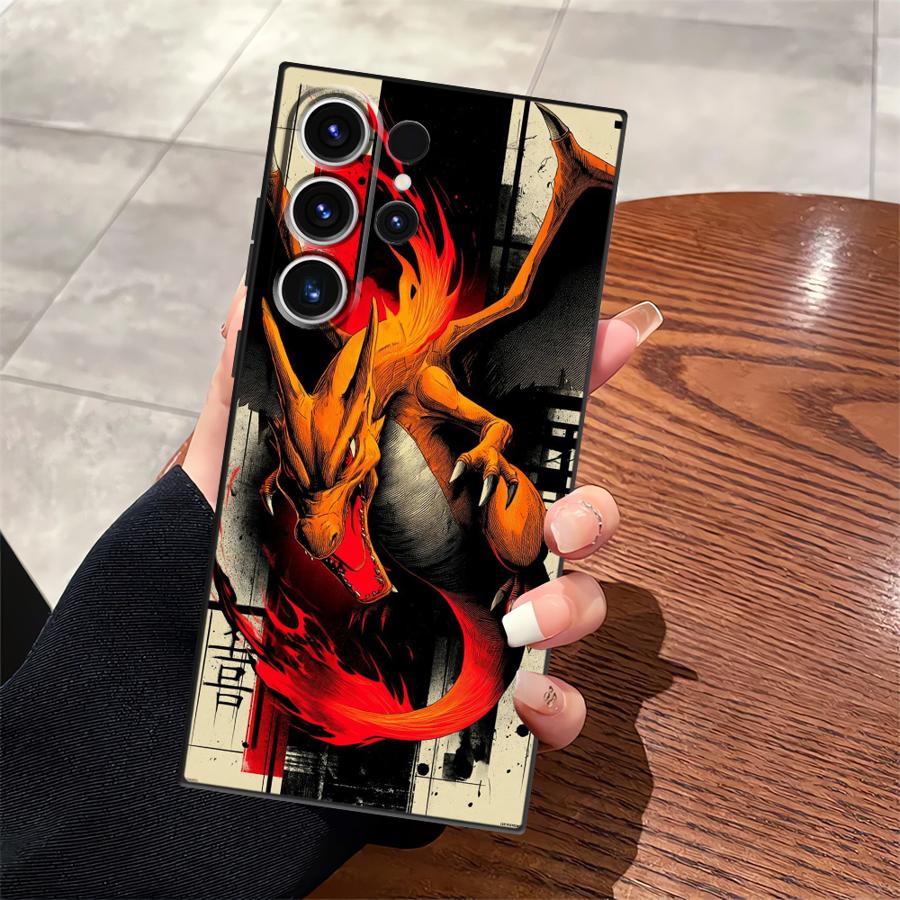 Funda Phone Cover Case for Samsung Galaxy S26 S21 FE S20 S25 Ultra S23 Note 20 Ultra 8 9 10 S10 S9 S24 Plus Hot Anime Pokemon