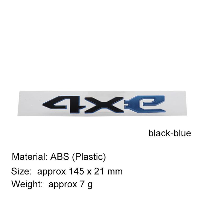

3D Стайлинг автомобиля 4XE 4xe для Wrangler JL JK Rubicon Compass автомобиль Капот Крыло багажник Задняя крышка Шильдик Наклейка Эмблема Значок Наклейка black-blue