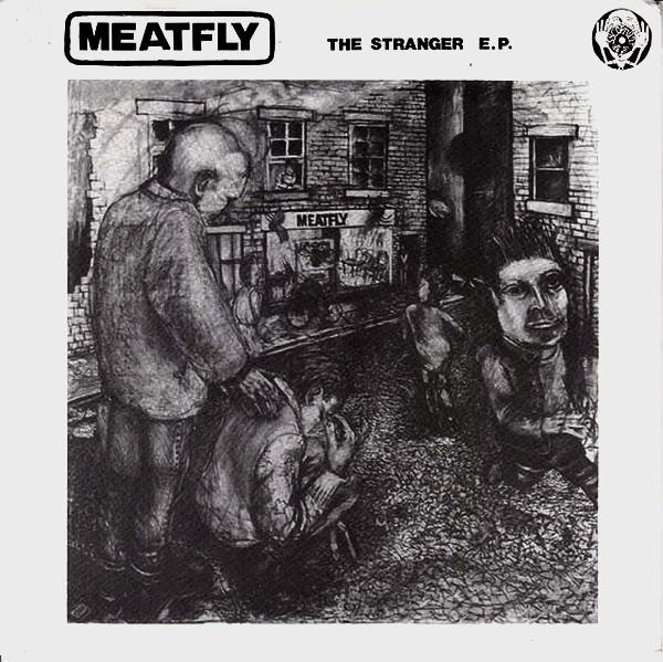 

7inch Record MEATFLY - The Stranger E.P. SYC01 Sycophant Recor 1990 UK Rock Used