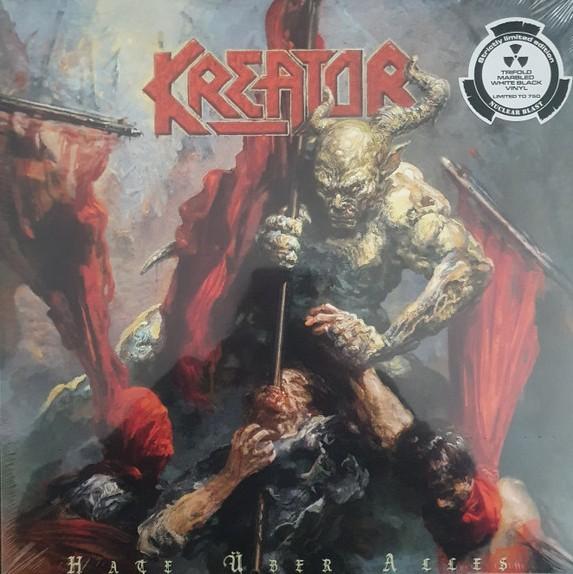 

LP Record KREATOR - Hate Uber Alles (Black And White Vi 62861BLACK&WHIT Nuclear Blast 2022 Europe Rock