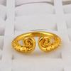 Fashionable Retro Men's Ring Tight Hoop Curse Punk Sun Wukong Golden Hoop Couple Ring