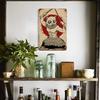 Japan Retro Anime Demon Slayer My Hero Academia Jujutsu Kaisen Metal Tin Sign Plaque Wall Art Home Kids Room Decorative Plates
