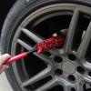 Soft Wheel Brush Compact Short Handle Ergonomic Grip For Deep Rims Cleaning Brake Dust Removal Detailing Brushes