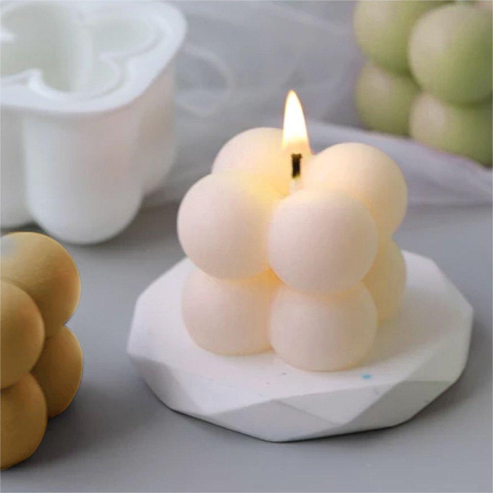 Acheter DDUY Cake Mold Nonstick Cubes Fragrance Candles DIY Candle