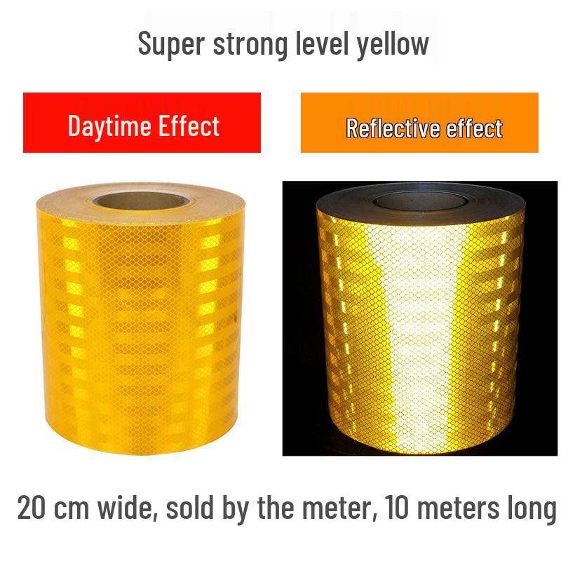 20cm Heavy-Duty Reflective Sticker for Traffic Warning and Anti-Collision