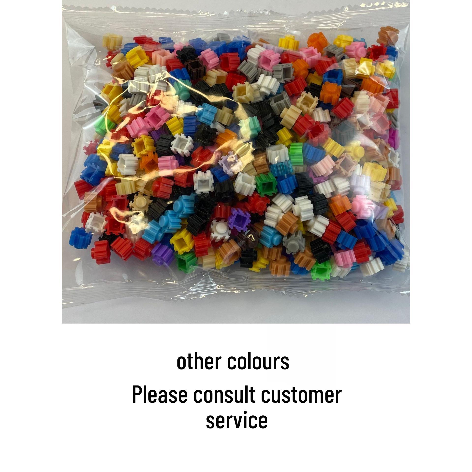 Custom Interlocking Microparticle Building Blocks, Compatible with Lego, Educational Handmade Display Toys for Children