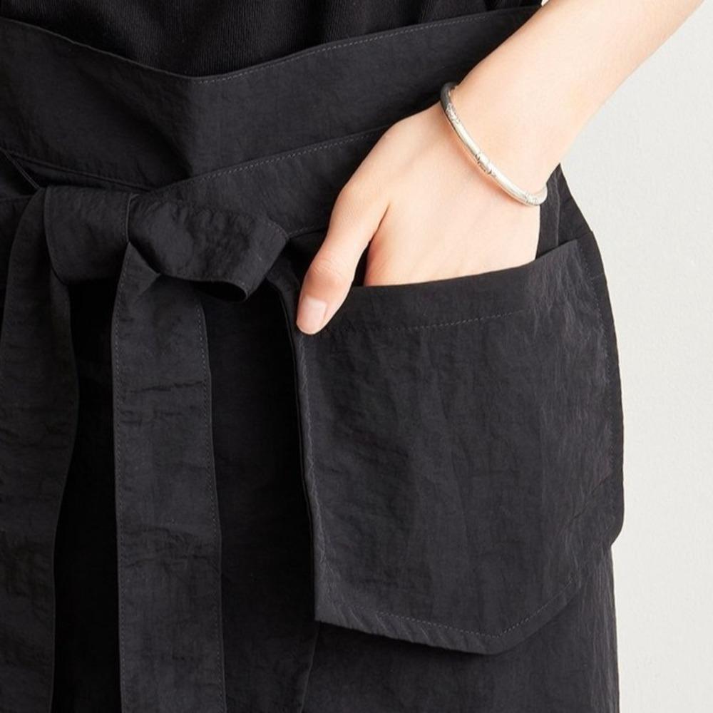 Fashionable Split Apron Breathable Kitchen Apron Durable Dining Apron  Barista