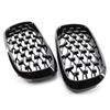 Compatible Black Kidney Grille for BMW X5/X6 F15/F16 (2014-2017).