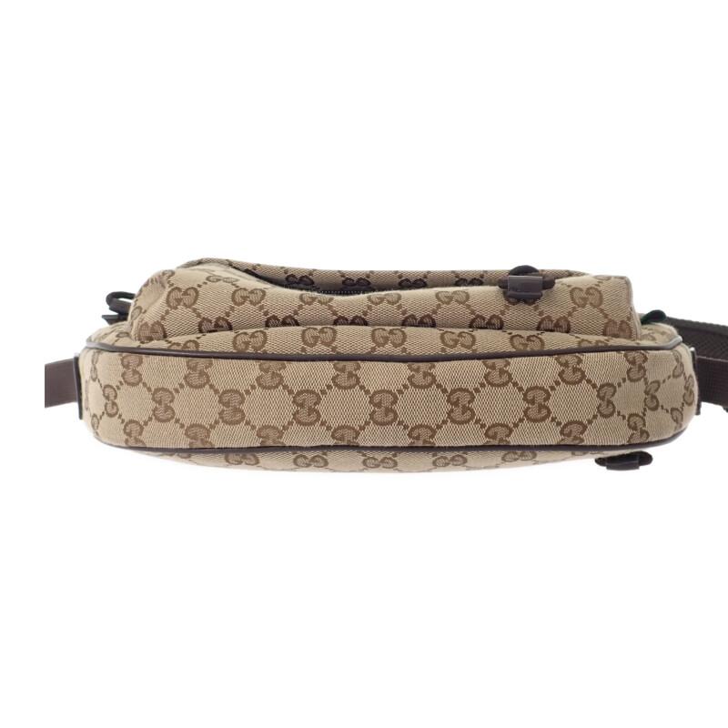 Gucci 802096_FADUK_9853 Body Bag Beige GG Canvas Women