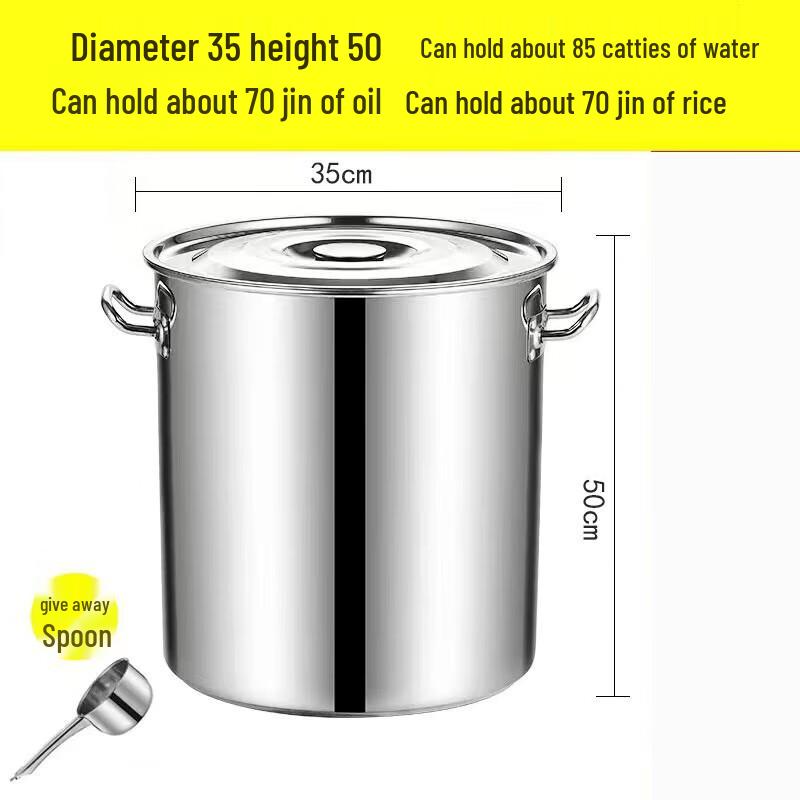 Tangyu Large Capacity Stainless Steel Multi-purpose Bucket
