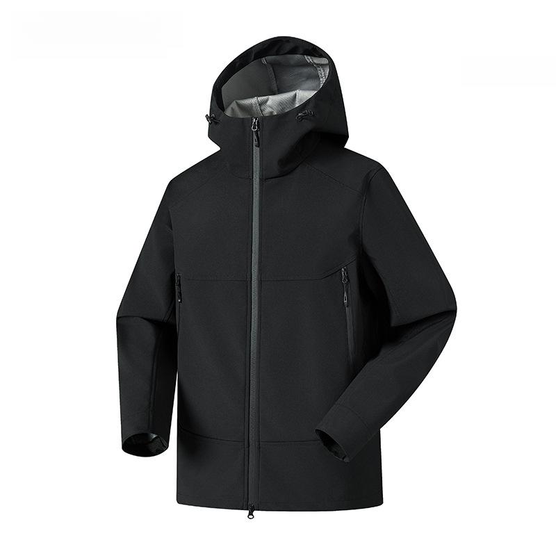 Outdoor Sports Soft Shell Hooded Jacket by Bird Home, Three-Proof Men and Women New Casual Windproof and Waterproof Jacket