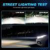 2.5 Inch Bi Led Projector Lens Led Light H4 H7 9005 9006 Car Headlight Bulb High Low Beam 6000K 100W 40000LM Turbo Tuning,2pcs.