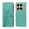 For Xiaomi 15T Pro Leather Case Butterfly Floral Imprint Wallet Stand Cover