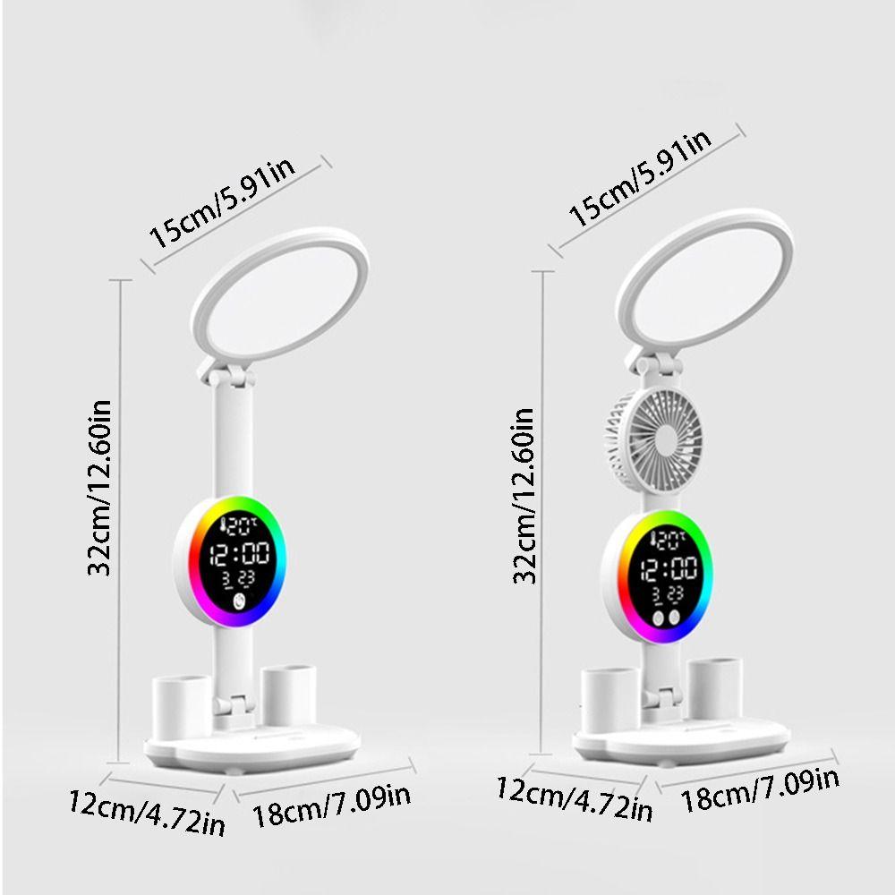 3 Colors LED Table Lamp USB Led Bedside Lamp Office Desk Study Lamp Penholder Desk Lamp  Student