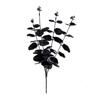 34cm Black Eucalyptus Artificial Flowers For Room Decoration Desktop Artificial Flowers Home Decor