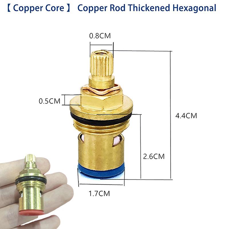 1Pc Universal Ersatz Tap Innenventil Küche Home Wasserhahn Patronen Badezimmer Vorrichtung Wasserhahn Kupfer Ventil Core