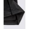 Gu By Uniqlo Box Pleated Skirt  Faux Leather  Mn