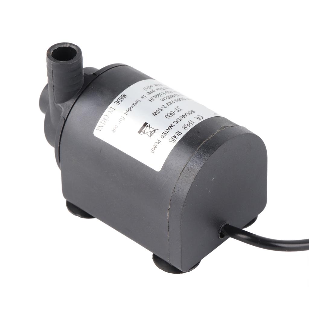 DC 24V 1100L H Oběhové čerpadlo horké vody Solární bezkartáčový motor 7m výtlak