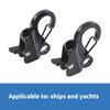 Boat Accessory 316 Stainless Steel Sliding Hook High Strength Marine Hook Simple Installation for Fast Rope Attachment