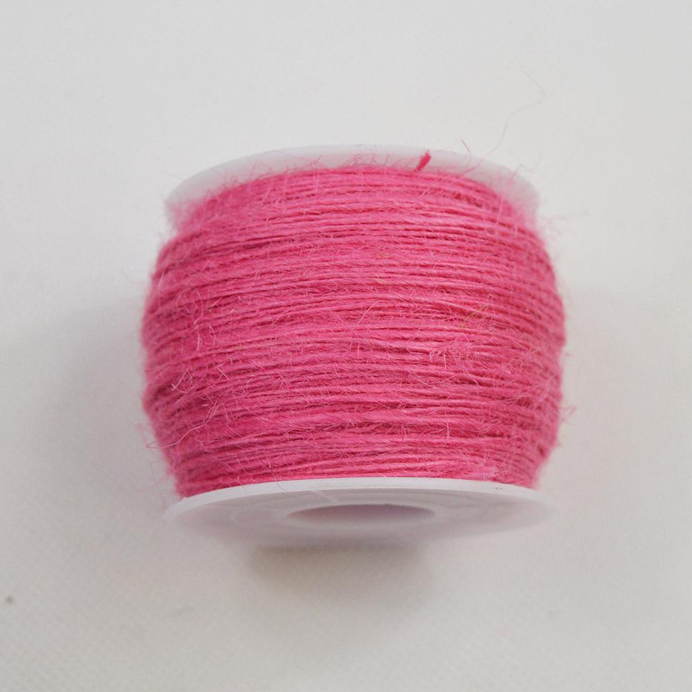 Fine Hemp Thread 1Mm Colored Jute Rope Kindergarten Handmade Diy Decoration Tag Industrial Rope