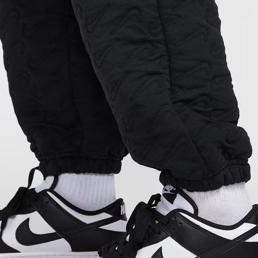 Nike Sportswear Phoenix Fleece Skin-Friendly Loose Solid High-Waisted Sports Trousers Women Bottoms HV2780-010