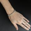 Серебряный браслет с натуральным топазом 6.505ct, вес изделия 13,15 гр (2205616)