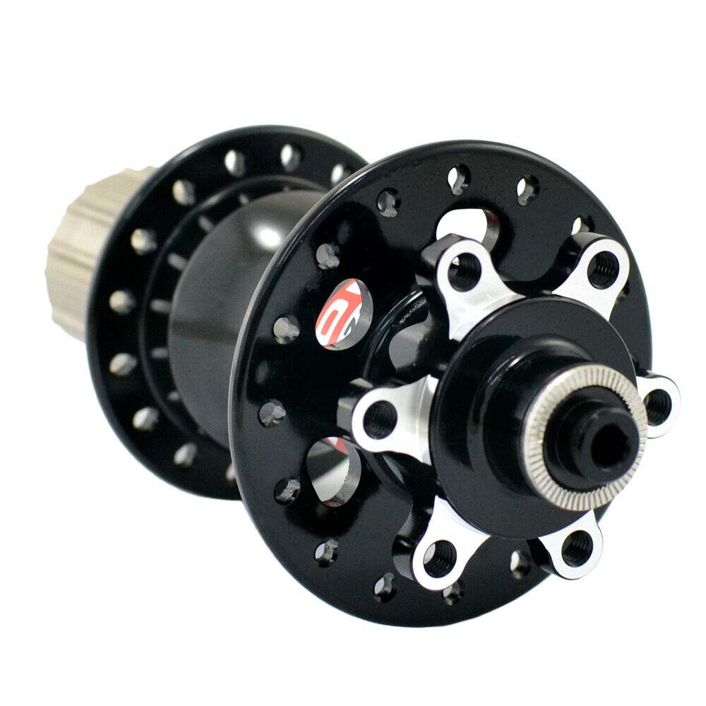 NOVATEC D791SB D792SB MTB 32 Hole Disc Hubs NA2154 + w/Skewers,1 Pair, Black,