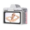 Palm Size Camera with Wide Angle Lens 1.47 Inch 180 degrees    Screen 1080P Re able Retro Camera for Campus Cycling Pets