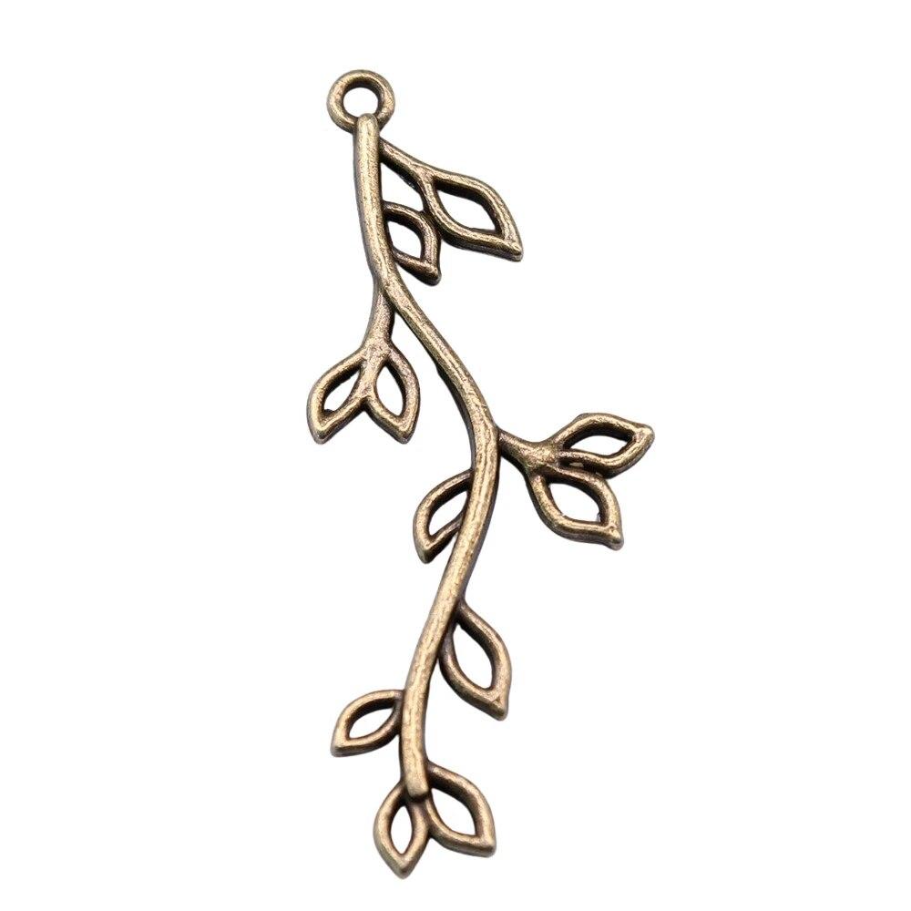 

Компоненты соединения ветвей и листьев. Автомобильный кулон. Симпатичные украшения. A16-10pcs-43x17mm