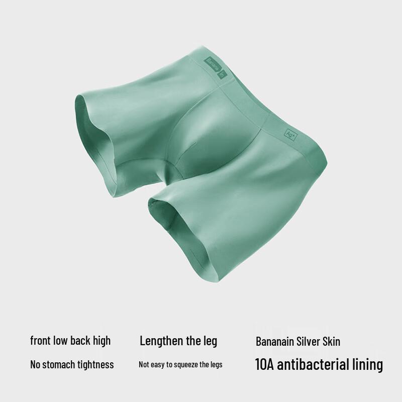 Banana Inside 518S Max Plus-Size Men's Modal Antibacterial Boxer Briefs 3-Pack