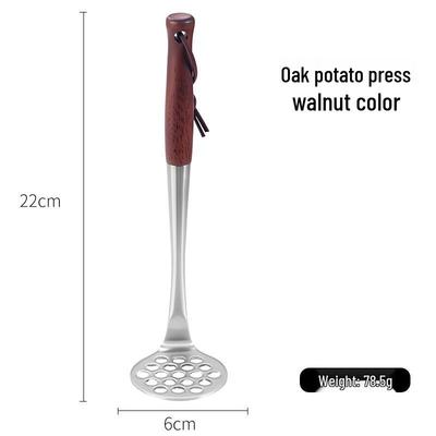 ZISIZ Stainless Steel Potato Masher