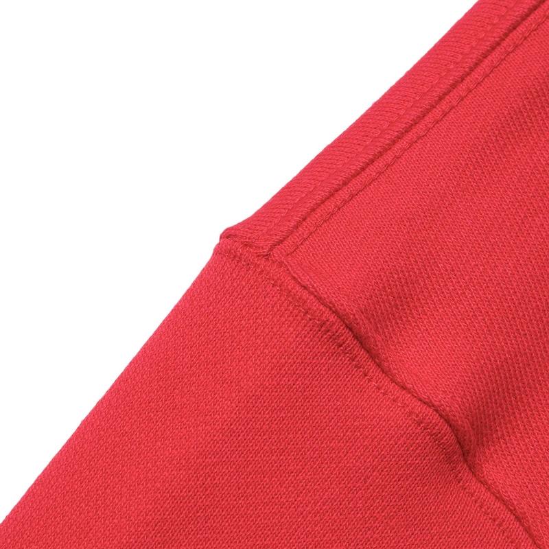 Li Ning Cartoon-Print Rundhals Langarm Sweatshirt Unisex Sweatshirt Karmesinrot AWDT315-1