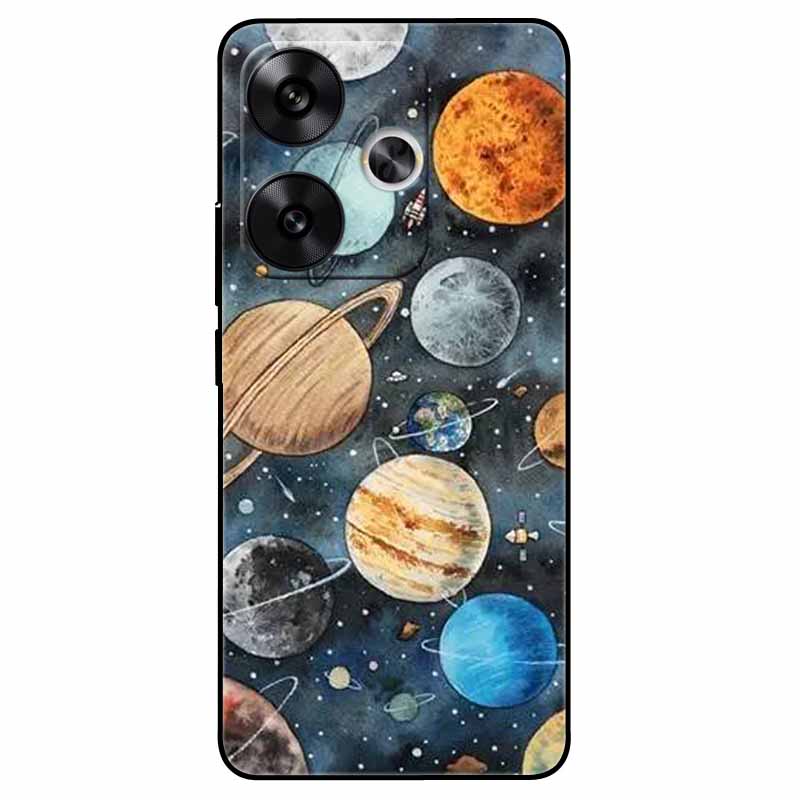 For Xiaomi Poco F6 Cases Soft Silicone Protective Fashion TPU Phone Back Covers For Xiaomi Poco F6 Pro/ Redmi Turbo 3 TPU Cases
