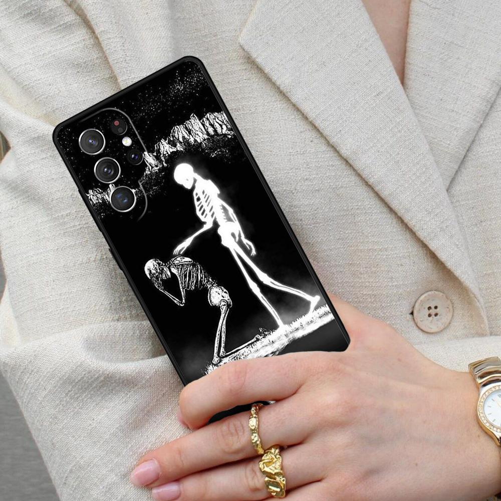 Skeleton X-Ray Cell Phone Case for Samsung Galaxy S26 Ultra S25 S24 S23 S22 S21 S20 Note10 Cover