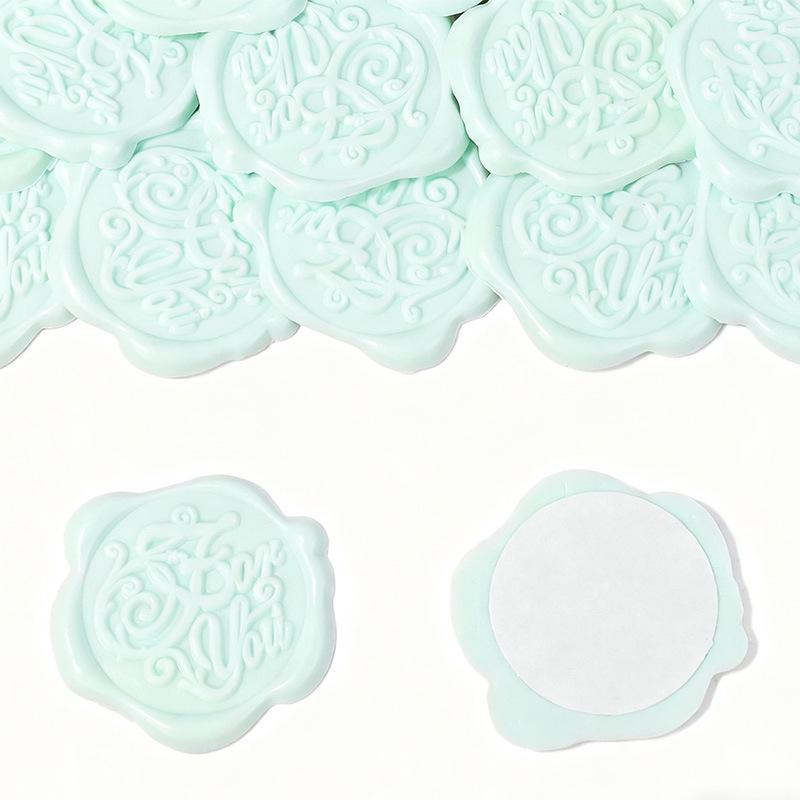 Wax Seal Stamp Kit: Embossed Stamp, Sealing Wax, Stickers for Envelopes, Postcards, Love Letters, and Gifts